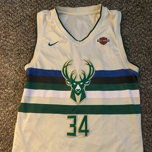 Giannis Antetokounmpo Cream City Jersey
